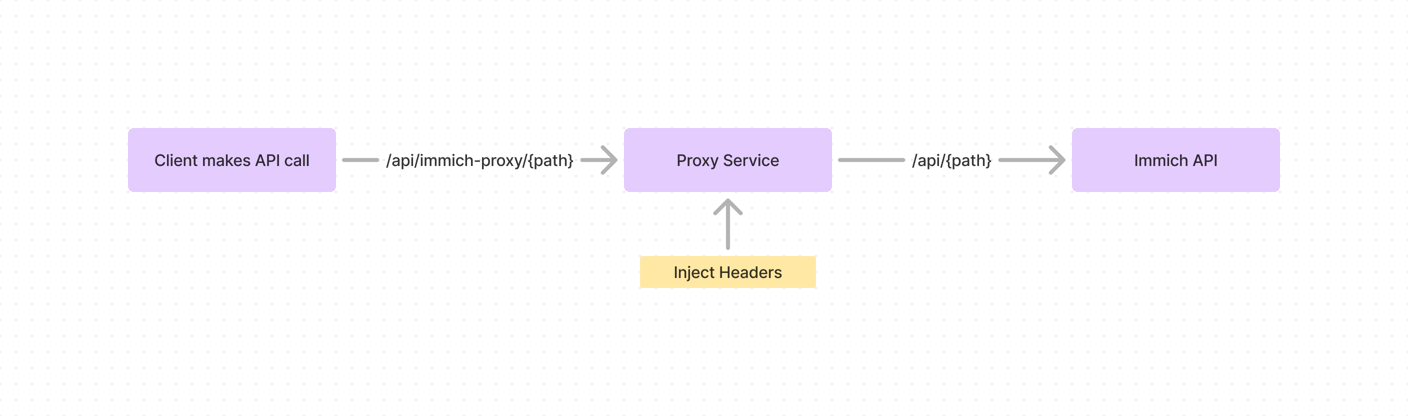 Immich Proxy API